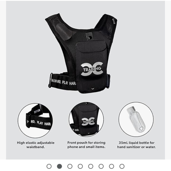 Running Training vest, training vest cellphone holder - Picture 2 of 6